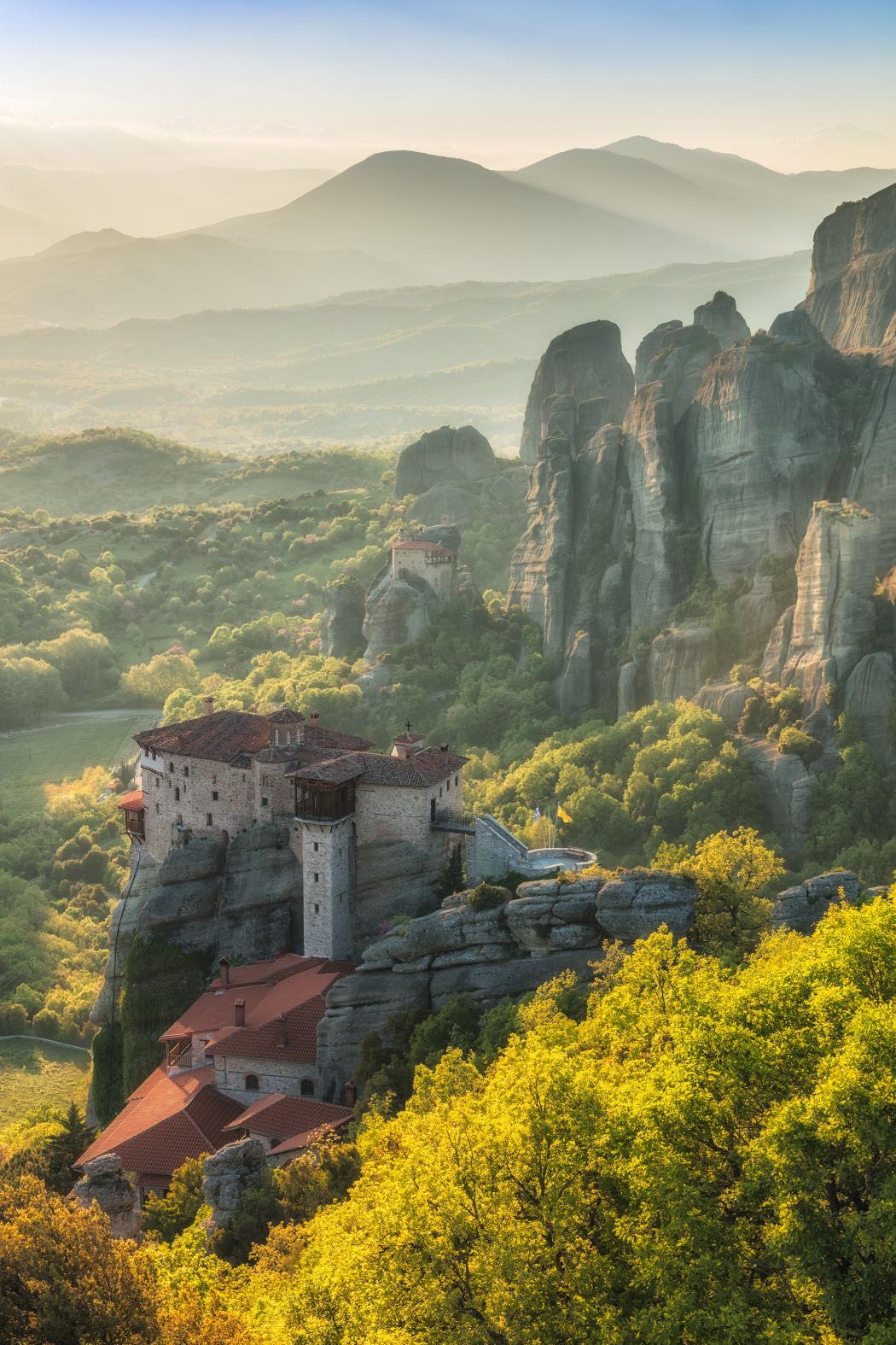 Monastery at Meteora, Greece