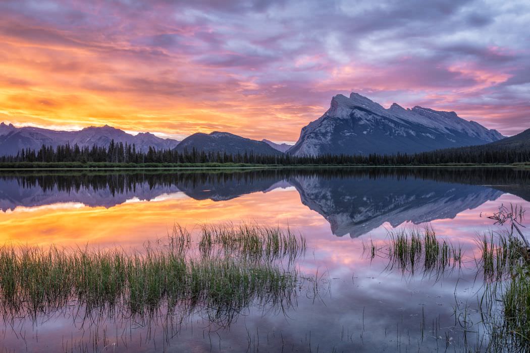 Vermillion Lakes, Banff National Park, Alberta, Canada